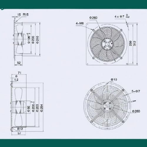 aksijalni fi200 asp_3 Aksijalni ventilator Ø200mm usisni