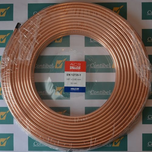 bakarna meka 9,52 Meka bakarna cev 9,52x0,81 mm 3/8" 50m kotur