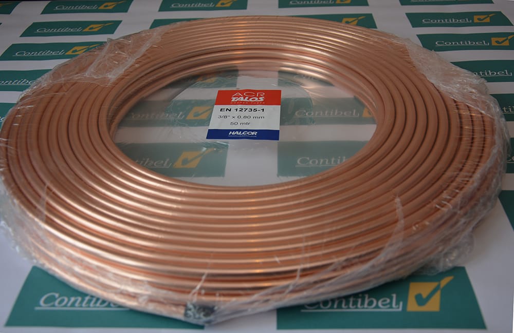 Meka bakarna cev 9,52x0,81 mm 3/8" 50m kotur
