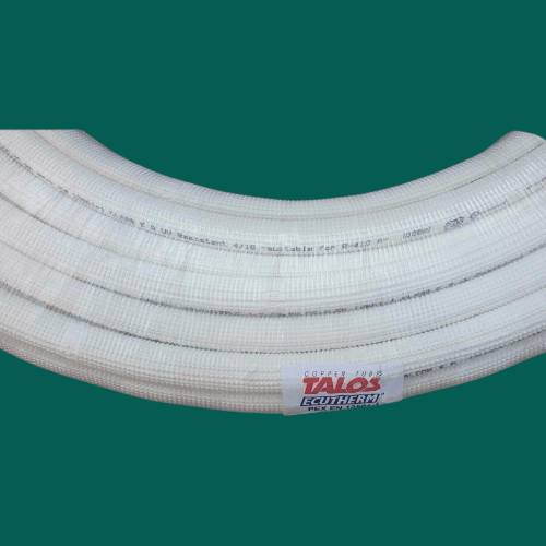 Meka bakarna cev predizolovana ECUTHERM 6,35 x 0,8 mm 1/4" 50m kotur