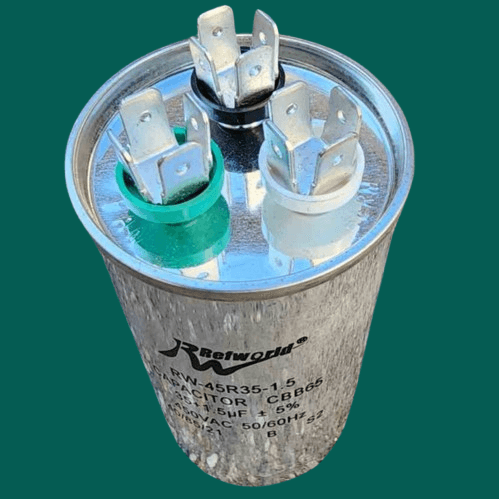 Dupli kondenzator 35+1,5uF metalni