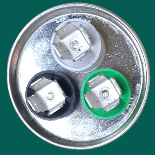Dupli kondenzator 50+6uF metalni
