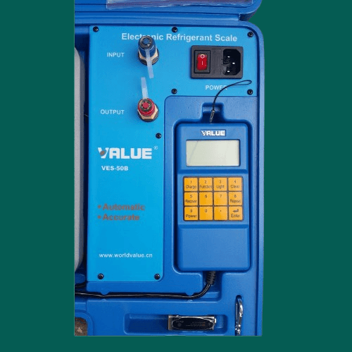 Digitalna vaga do 50kg sa ventilom u koferu VALUE