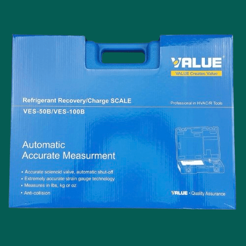 Digitalna vaga do 50kg sa ventilom u koferu VALUE