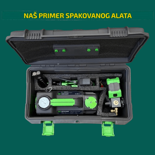 Kutija za vakuum pumpu i alat Wipcool