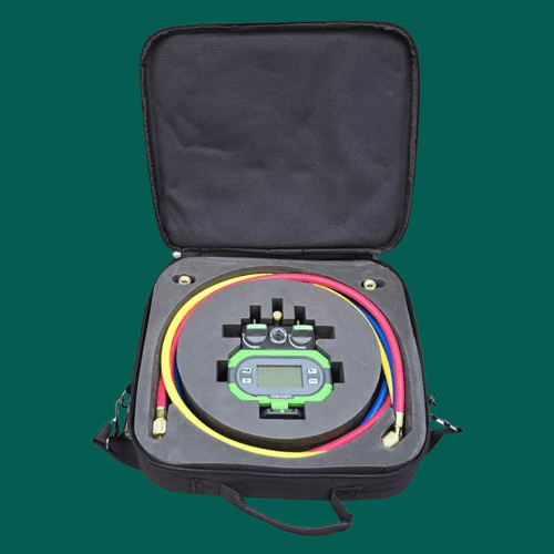 Digitalni manometri u torbi sa crevima i adapterima Wipcool