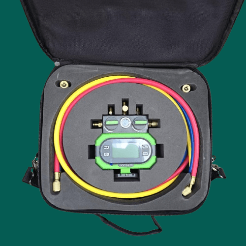 Digitalni manometri u torbi sa crevima i adapterima Wipcool